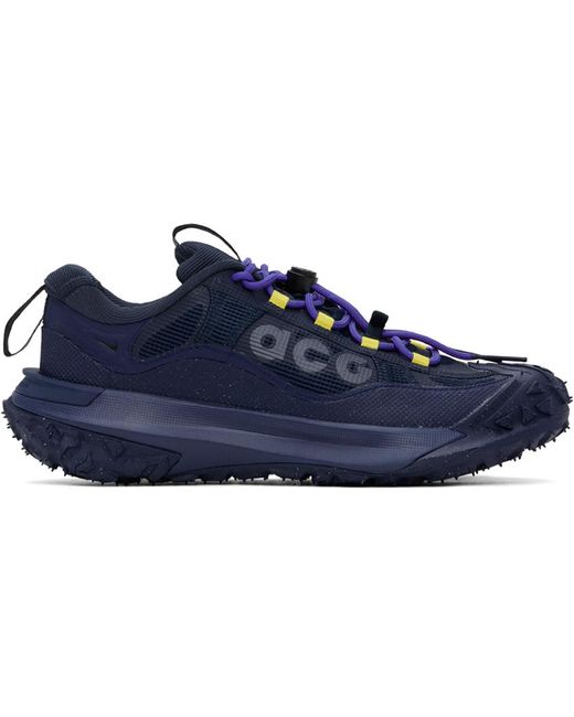 Nike Blue Navy Acg Mountain Fly 2 Low Gore-tex Sneakers for men