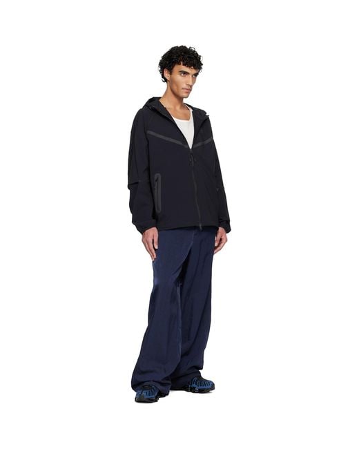 Nike Blue Tech Woven Jacket for men