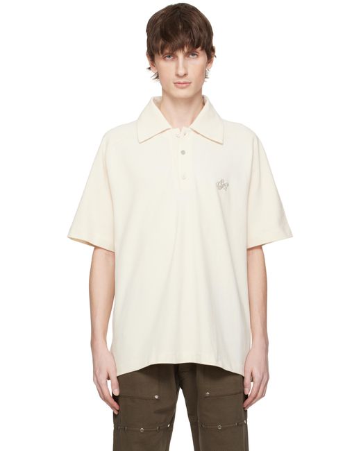 メンズ Serapis イエロー Sailor 半袖ポロシャツ Natural