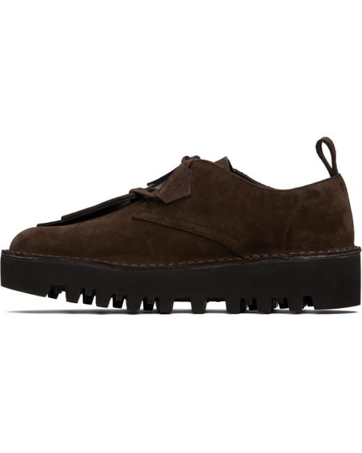 Engineered Garments Black Clarks Originals Edition Desert Khan Eg Derbys for men