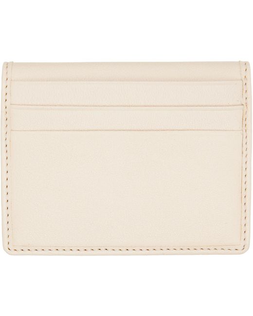 Vivienne Westwood Black Off- Bifold Card Holder for men