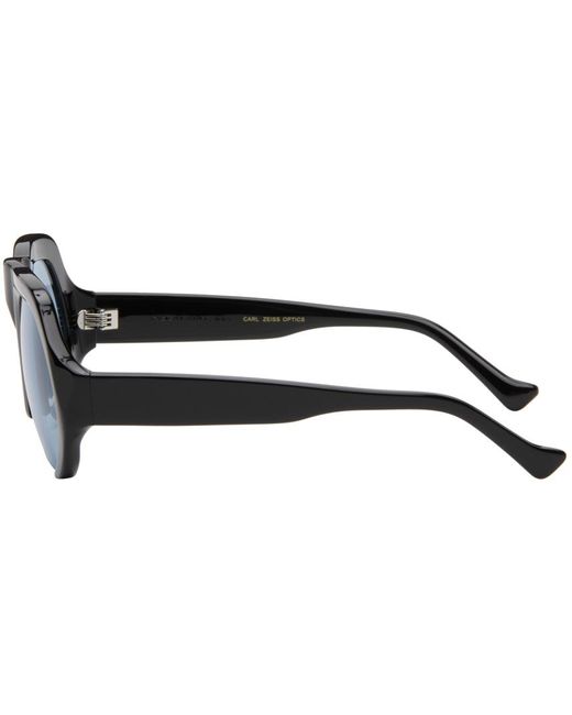 Grey Ant Black Ant Ssense Exclusive Sphere Sunglasses for men