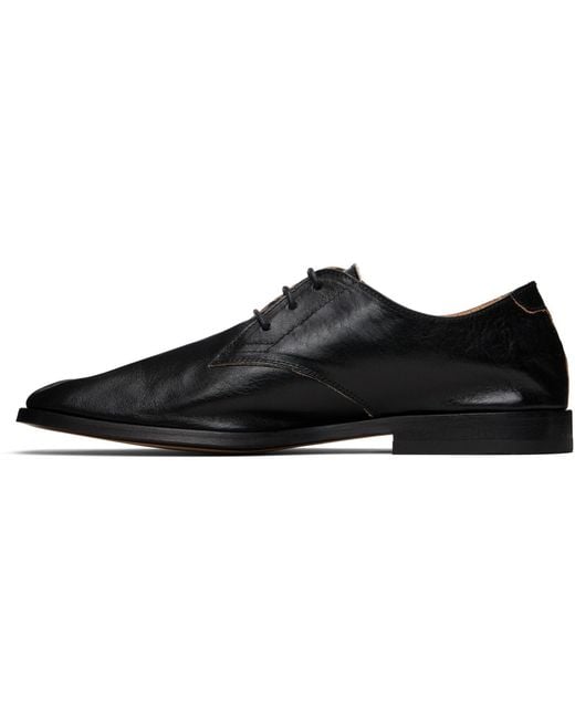 Our Legacy Black Collapsing Consultant Derbys for men