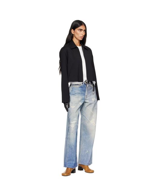 Our Legacy Blue Full Cut Jeans
