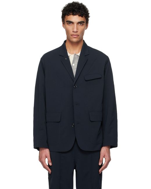 Veston Club Bleu Marine En Polyester Alphadry Nanamica pour homme en coloris Blue