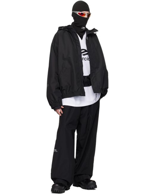 Balenciaga Black Ski Sweatpants for men