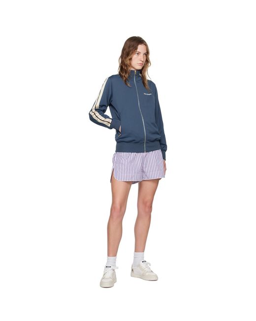 Palm Angels Multicolor Striped Shorts