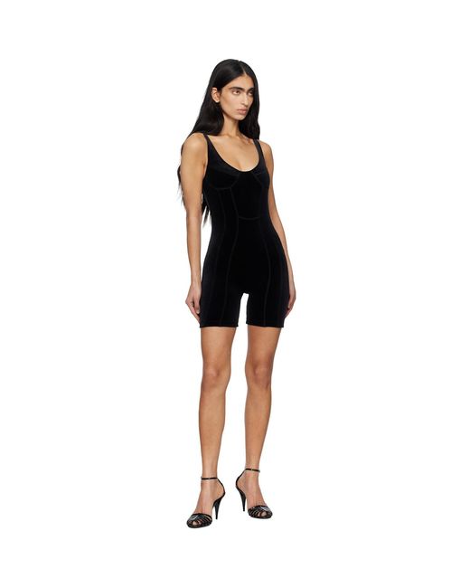 Vetements Black Push-Up Romper