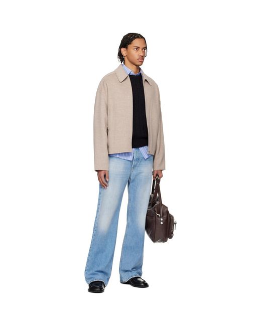 Acne Black Cashmere Jacket for men