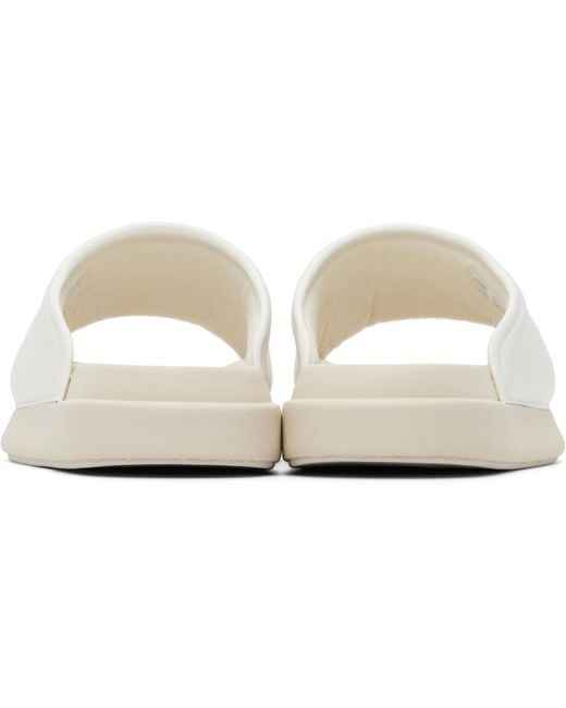 Y-3 Black Off- Slides for men