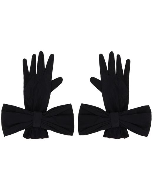 Gants noirs à boucle exclusifs à ssense ShuShu/Tong en coloris Black