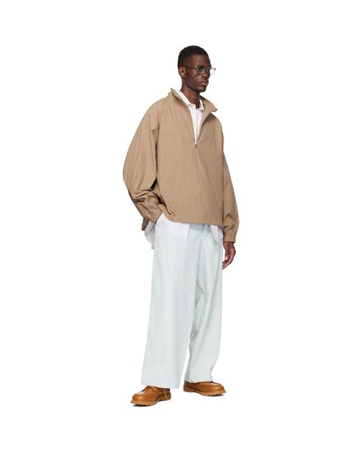 colbo Multicolor Half Zip Raglan Jacket for men