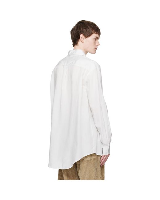 Our Legacy White Off- Vast Shirt for men