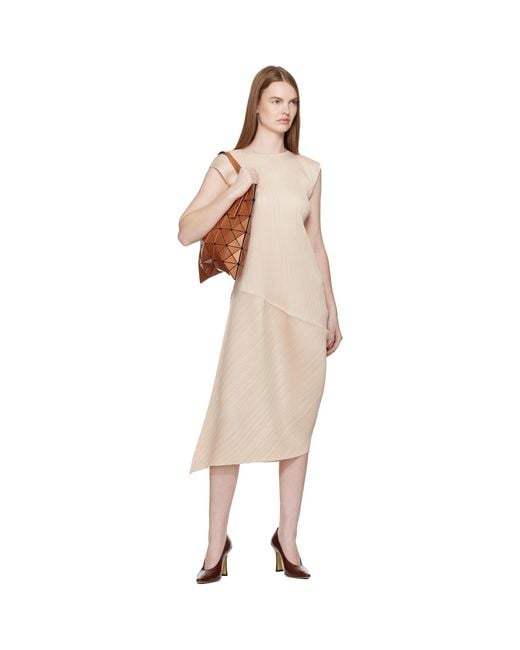 Issey Miyake Brown Lucent Metallic Tote