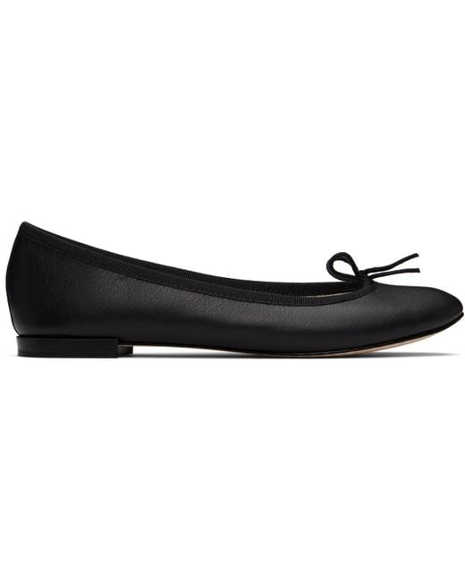 Repetto Black Cendrillon Ballerina Flats