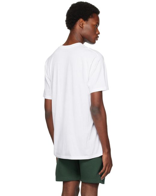 メンズ Carhartt ホワイト Standard Tシャツ 2枚セット White