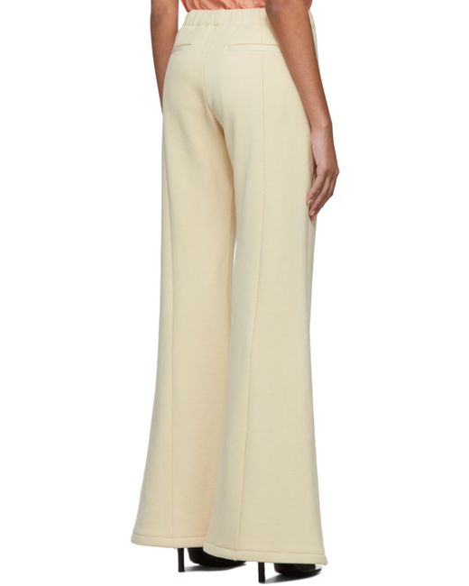 Amiri Natural Wide-Leg Sweatpants