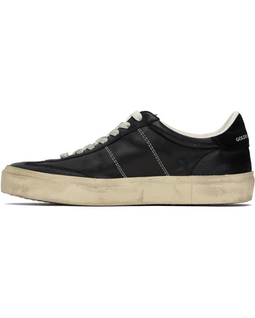 Golden Goose Deluxe Brand Black Soul Star Sneakers for men