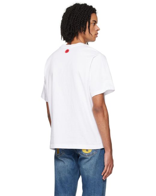 ICECREAM White Skate Cone T-shirt for men