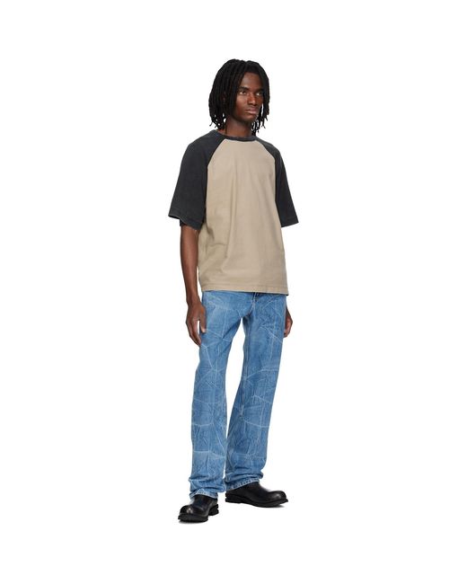 MMIC Blue Block T-Shirt for men