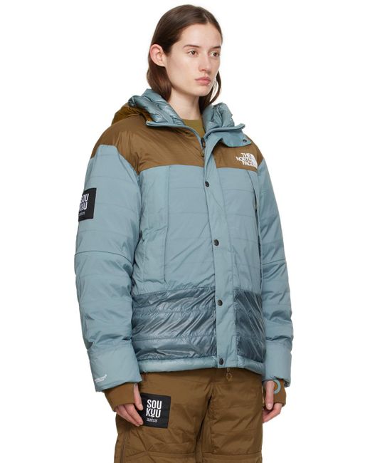 Undercover Blue Gray & Brown The North Face Edition 50/50 Mountain Down Jacket
