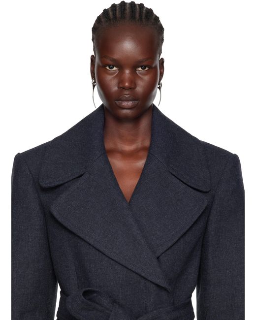 Givenchy Black Maple Seed Earrings