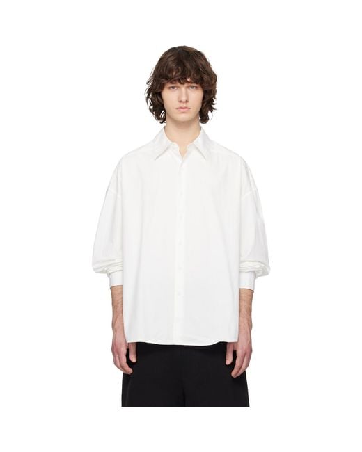 Entire studios White Miller Shirt for men