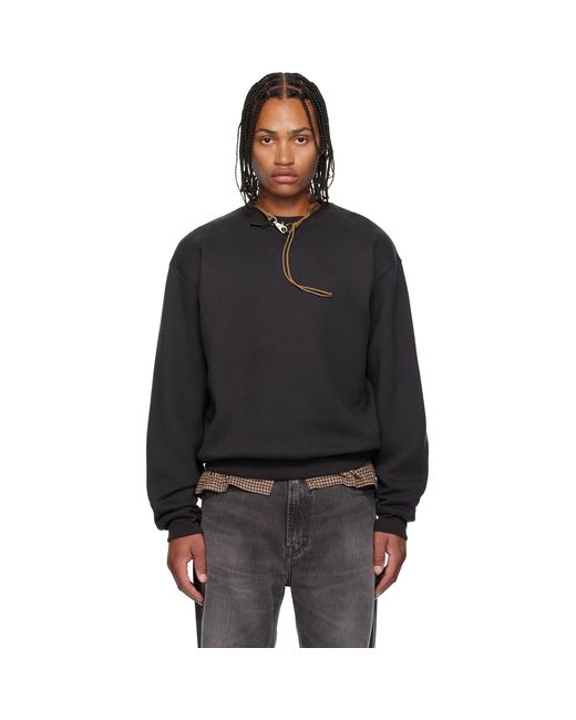 Pull Molletonné Perfect Gris Our Legacy pour homme en coloris Black