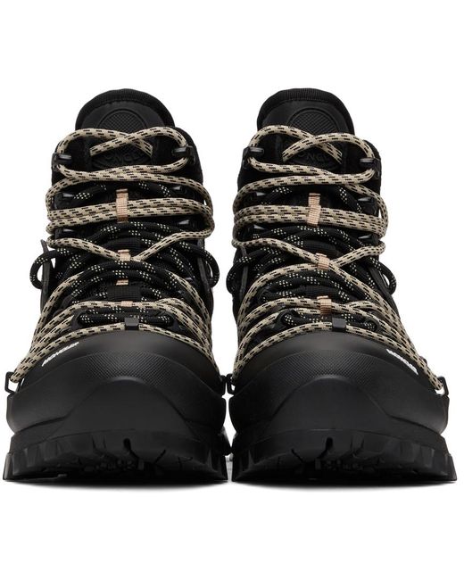 Moncler Rubber Black Glacier Boots | Lyst