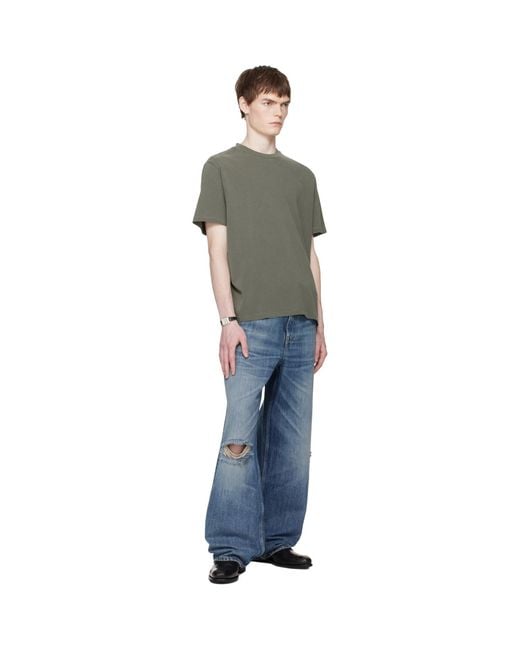 Our Legacy Gray Box T-Shirt for men