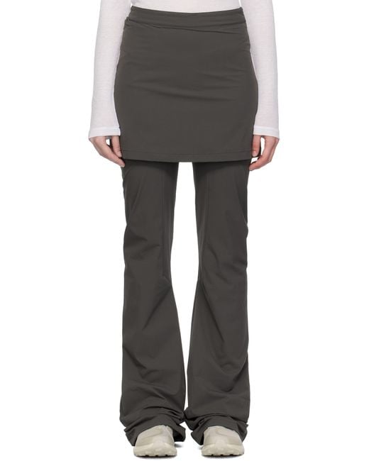 Roa Black Skort Sport Pants
