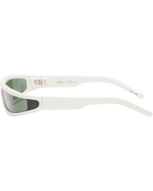 Rick Owens Black Temple Fog Sunglasses for men