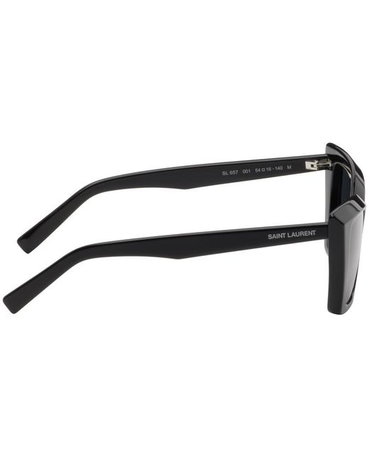 Saint Laurent Black Sl 657 Sunglasses for men
