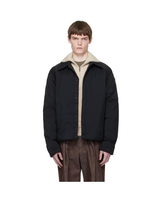 Canada Goose Blue Lodge Down Coach Jacket for men