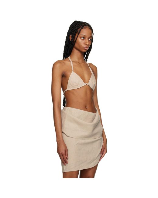 Subtle Le Nguyen Black Seashell Bralette