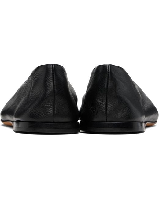 The Row Black Awar Ballerina Flats