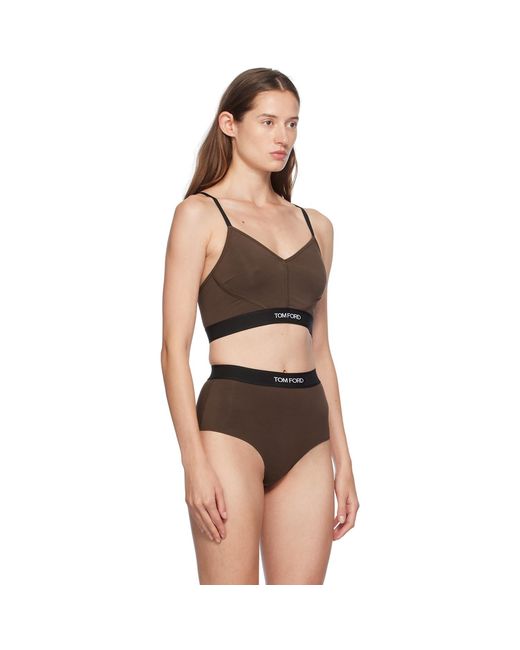 Tom Ford Black Modal Signature Bralette