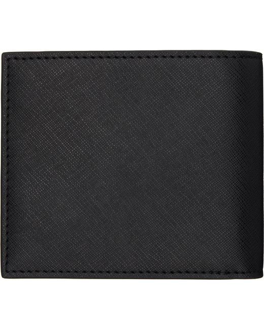 Boss Black Foil Logo Wallet for men