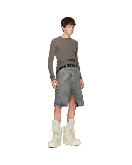 Rick Owens Natural Off- Concordians Megageobaskets Sneakers for men