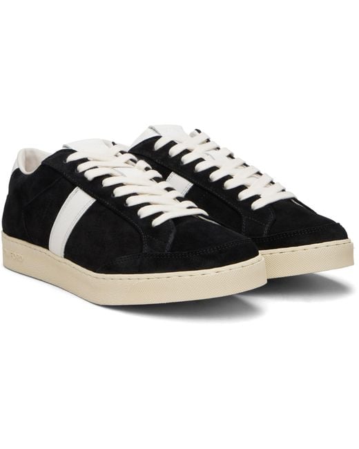 Tom Ford Black Suede Blake Sneakers for men