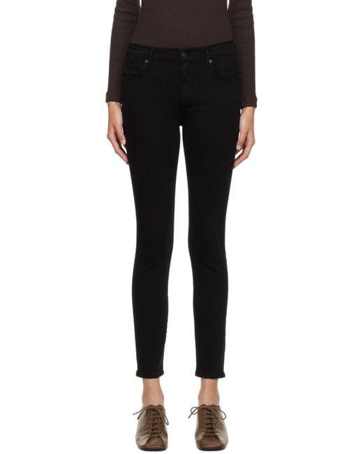 Citizens of Humanity Black Rocket Jeans