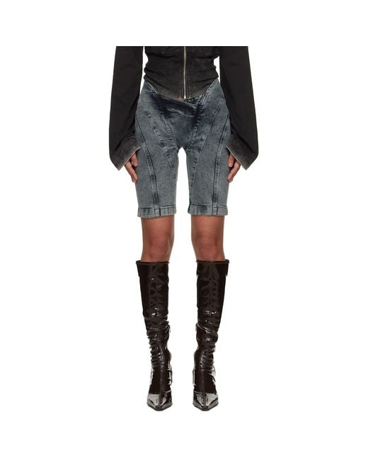 KNWLS Black Celest Shorts