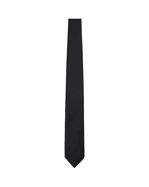 Ernest W. Baker Black Classic Tie for men