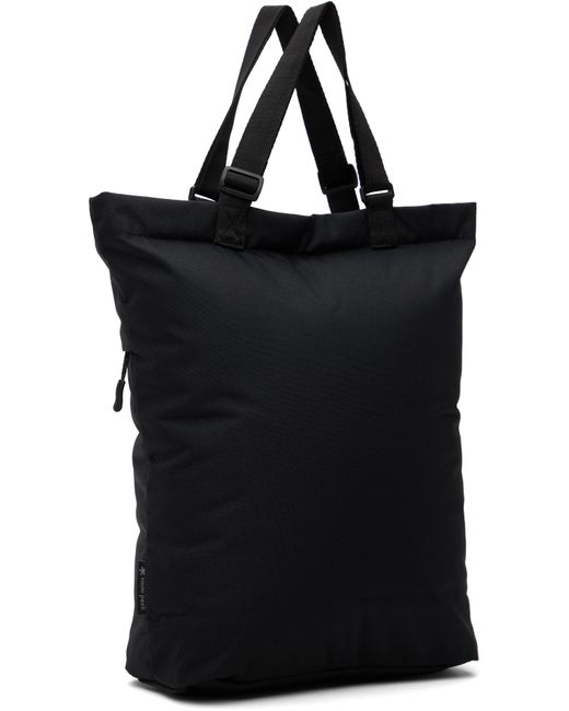 Snow Peak Black Everyday Use 2Way Tote for men