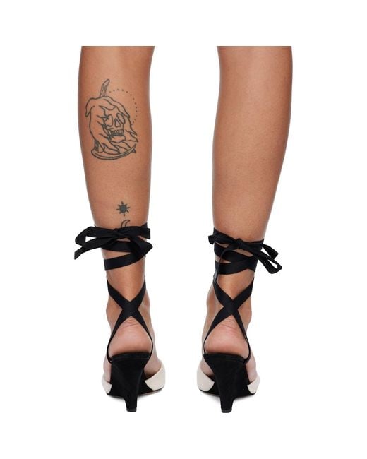 Jacquemus Black 'the High Espadrilles' Heels