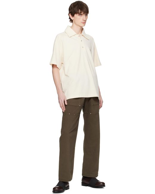 Polo De Marin À Manches Courtes Jaune Serapis pour homme en coloris Natural