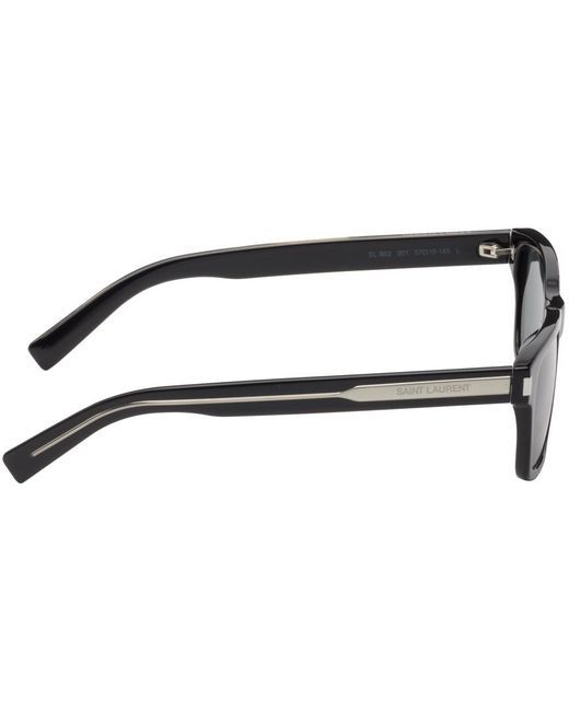 Saint Laurent Black Sl 662 Sunglasses for men