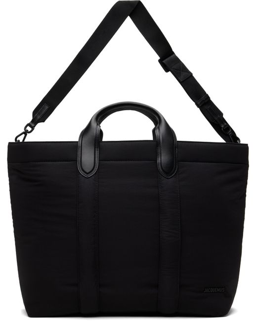 Jacquemus Black La Croisière 'The Bambino Shopper' Tote for men