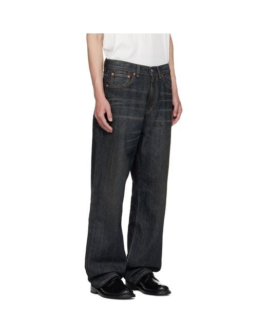 Our Legacy Black Third Cut Jeans for men