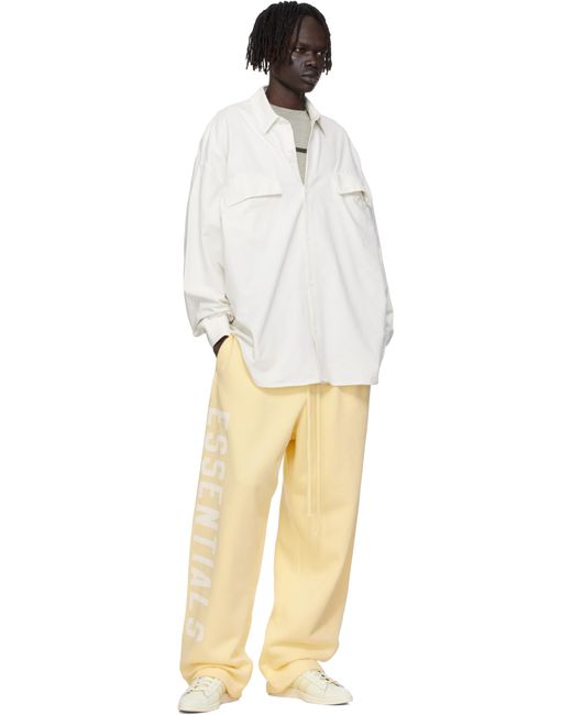Fear Of God Natural Lounge Fleece Sweatpants for men